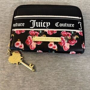 Juicy Couture Black Logo Wallet